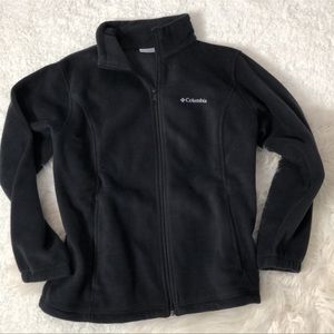 Columbia Women’s Black Fleece Jacket Size 1X